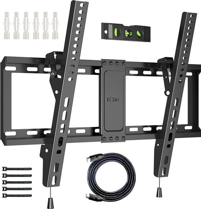 BONTEC Tilt TV Wall Mount for Most 37-85 Inch LED LCD OLED Flat Curved  Screen