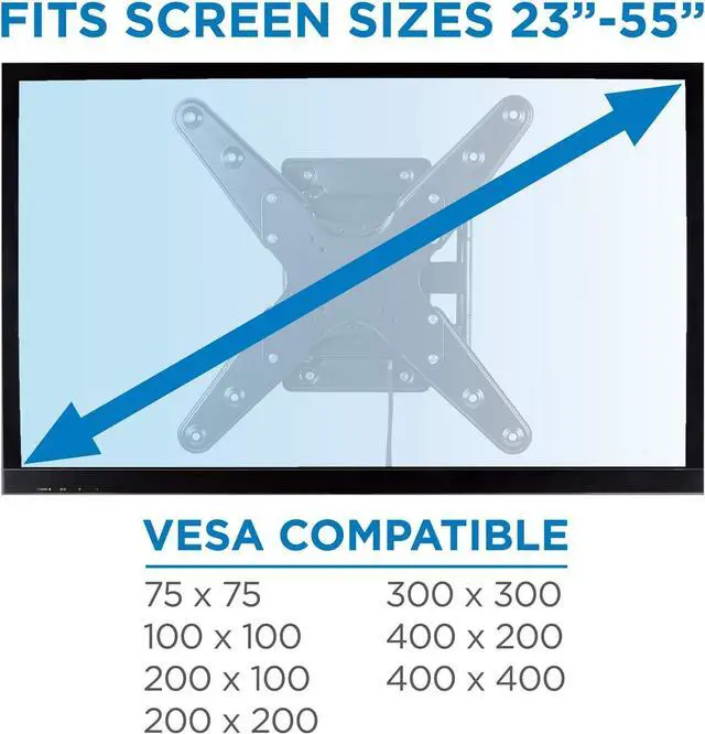 Alt view image 5 of 7 - Mount-It! Lockable RV TV Wall Mount for 42 50 55 Inch Televisions, Locking Detachable Full Motion Bracket for Travel Trailers, RVs, Campers, Motorhomes and Marine Boats, VESA 200 400, 77 Lbs Capacity