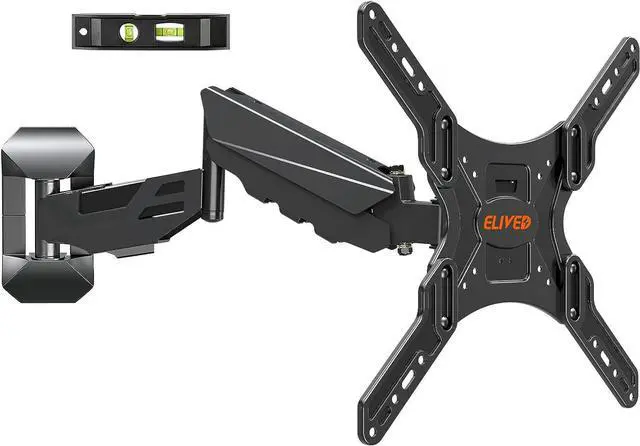 Main image of Height Adjustable TV Wall Mount for Most 23-55 Inch TVs, Spring Arm Full Motion Swivel Tilt Articulating TV Mount Bracket, Max VESA 400x400mm, Support 11-44 lbs, YD1010