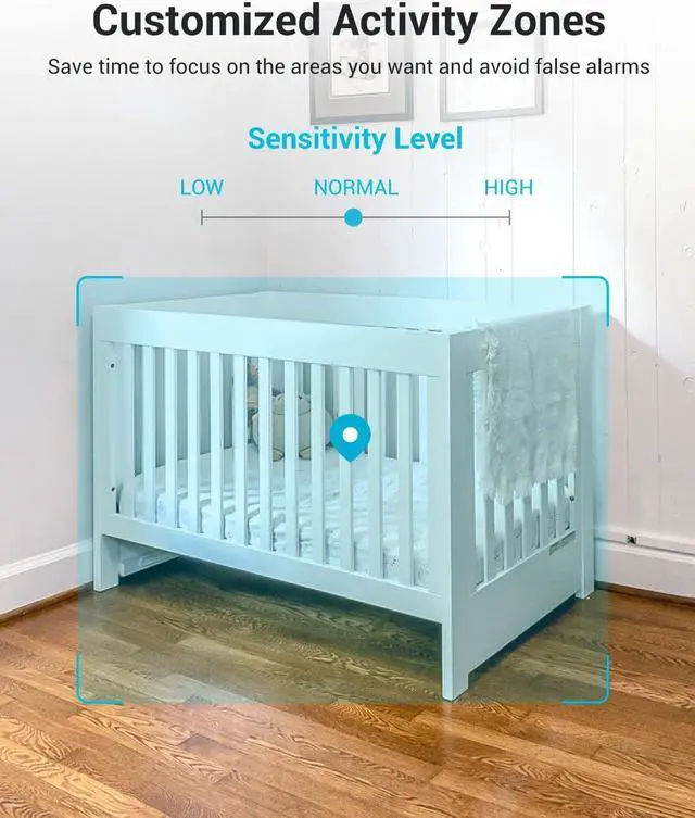 Alt view image 4 of 7 - blurams Cameras for Home Security, 2K Pet Camera with Phone App, 360° PTZ Indoor Cameras, 2-Way Talk, Motion Tracking, Color/IR Night Vision, Cloud&SD, Works with Alexa (2Pack, 5GHz/2.4GHz Dual-Band)