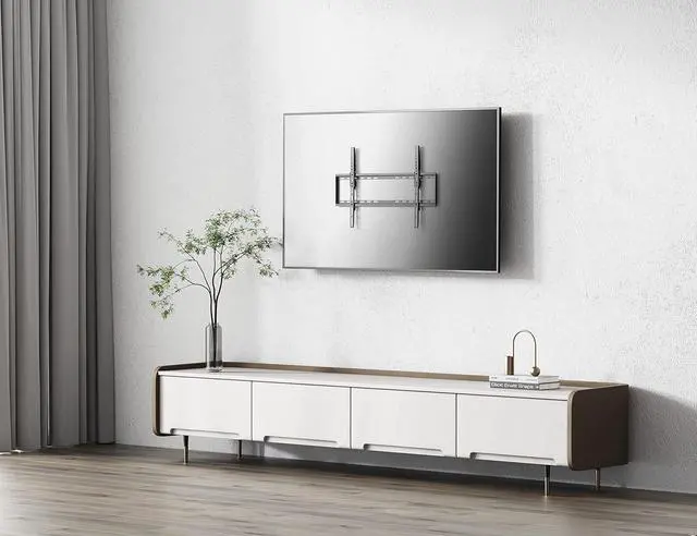 Alt view image 2 of 7 - INLAND 37-70 inch TV Wall Mount (5336-A) Tilt with 8 Degree for TV Flat Panel/LED/LCD Max Load 77 lbs for  Sony Panasonic LG Toshiba etc. TV. Power by Black 4.72 x 1.97 x 27.36