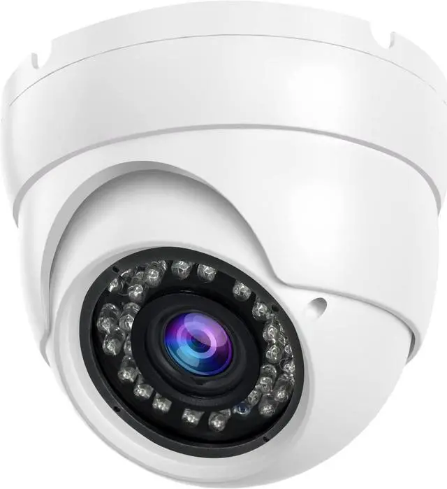 Main image of Anpviz Analog CCTV Camera 1080P HD 4-in-1(TVI/AHD/CVI/960H CVBS), 4X Manual Focus/Zoom Analog Camera 2.8-12mm Varifocal Lens, 36 IR-LEDs Dome Turret Security Camera for Indoor and Outdoor