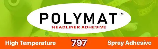Alt view image 2 of 7 - QTY6 797 Hi Temp Spray Adhesive Can high Temperature Headliner Glue