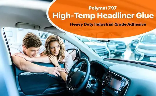 Alt view image 4 of 7 - QTY6 797 Hi Temp Spray Adhesive Can high Temperature Headliner Glue