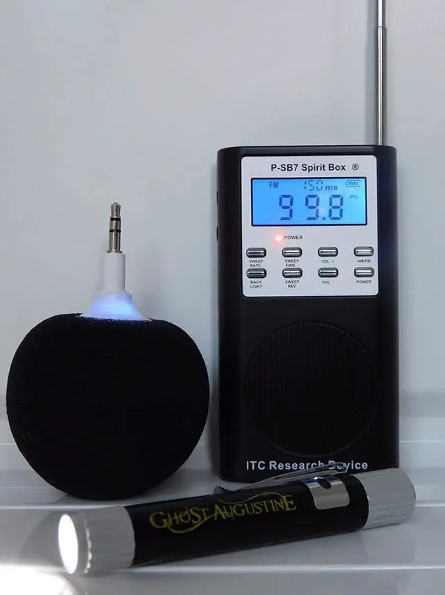 SB7T Spirit Box Paranormal Research Device with Ghost