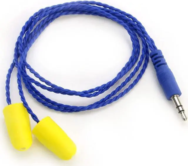 Main image of Rugged Radios Alpha Audio Stereo Foam Earbud Speakers for Racing Radios Communiocations Electronics - Connects to 3.5mm Ear Bud Jack