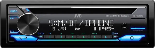 Alt view image 2 of 4 - KD-T920BTS Car Stereo with Bluetooth, Front USB, AUX,  Alexa, SiriusXM Radio Ready, Hi-Power Amplifier