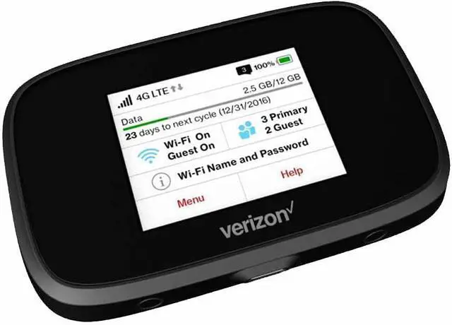 Alt view image 2 of 5 - Novatel Verizon Wireless Jetpack 7730L 4G LTE Advanced Mobile Hotspot