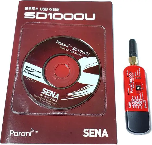 Alt view image 4 of 5 - Sena SD1000U Long Range Bluetooth-USB Adapter for Serial Port Replacement