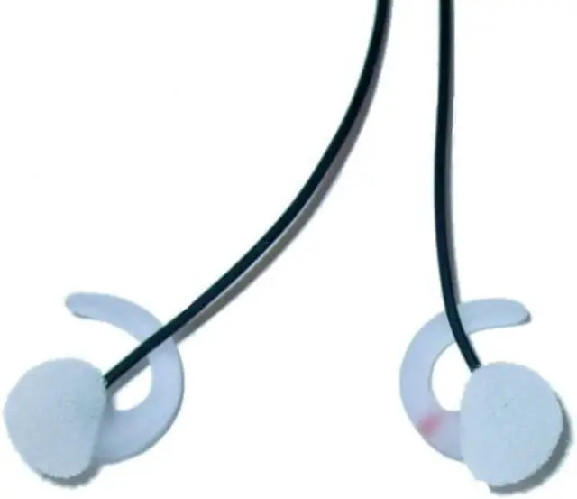 Alt view image 3 of 5 - Ultra Low Noise in-Ear Binaural Microphones with Flexible Premium Black Mini Cables - Made in USA