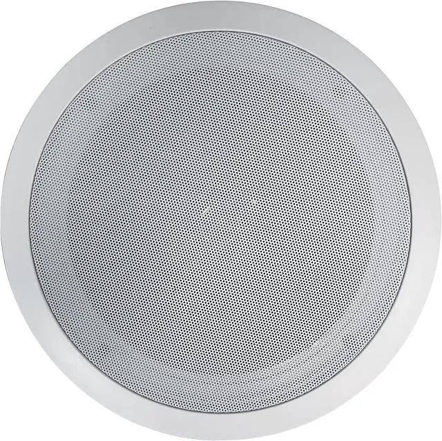 Alt view image 3 of 7 - Rockville Pair HC85-16 White 8" 700 Watt In-Ceiling Home Theater Speakers 16 Ohm, High-Fidelity Audio, Aimable Tweeter, Paintable Grills, for Home Theater and Multi-Room Audio