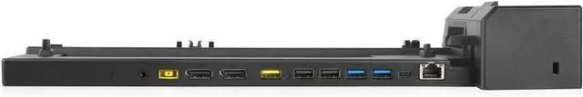 Alt view image 3 of 5 - Lenovo ThinkPad Pro Docking Station with 135W Power Adapter, Black