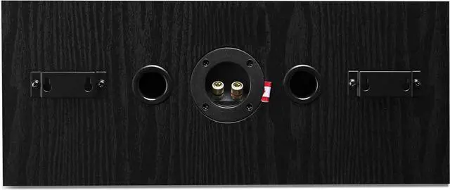 Alt view image 4 of 6 - Fluance Signature HiFi 2-Way Center Channel Speaker for Enhanced Dialogue and Vocals in Home Theater Surround Sound Systems - Black Ash (HFC)