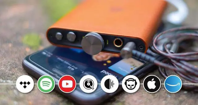 Alt view image 3 of 7 - Hip-dac2 - Portable Balanced DAC Headphone Amplifier for Android, iPhone with USB Input Only/Outputs: 3.5mm Unbalanced / 4.4mm Balanced  MQA Decoder