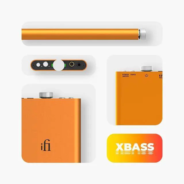 Alt view image 5 of 7 - Hip-dac2 - Portable Balanced DAC Headphone Amplifier for Android, iPhone with USB Input Only/Outputs: 3.5mm Unbalanced / 4.4mm Balanced  MQA Decoder