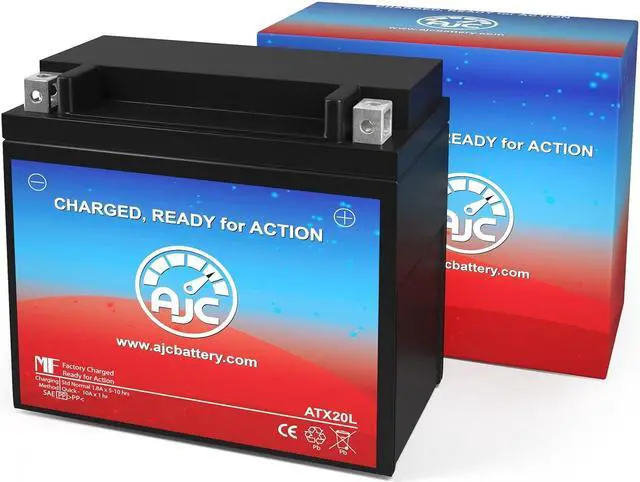 Alt view image 2 of 4 - Indian VTX1800N 1800CC Motorcycle Replacement Battery (2002-2011) - This is an AJC Brand Replacement