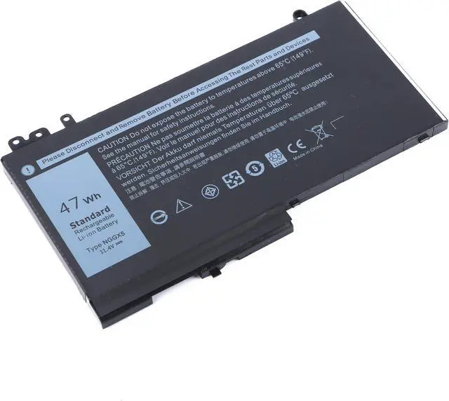 Main image of NGGX5 New Battery for Latitude E5270 E5470 E5570 RDRH9 JY826 47Wh