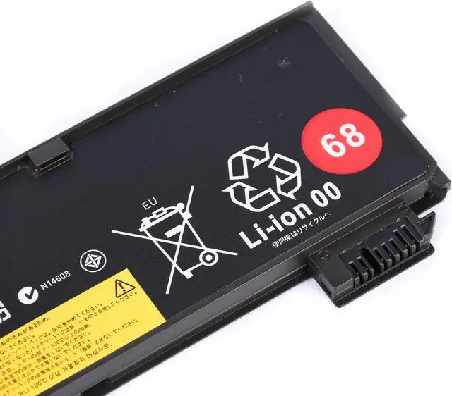Alt view image 3 of 6 - 68 New Replacement X240 Battery for L enovo ThinkPad X240S X250 X260 T440 T440S 45N1775
