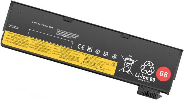 Alt view image 2 of 5 - 68 New X240 Battery For ThinkPad T440 T440s 45N1125 45N1126 45N1127 45N1128 24Wh