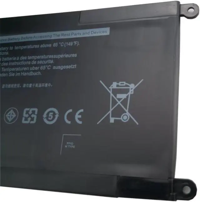 Alt view image 4 of 6 - 42Wh 51KD7 FY8XM Battery for Chromebook 11 3180 3181 3189 5190 2-in-1 Laptop New