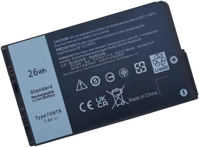 Main image of 26Wh 7XNTR Battery for Latitude 12 7202 7220 7212 Rugged Extreme Tablet FH8RW