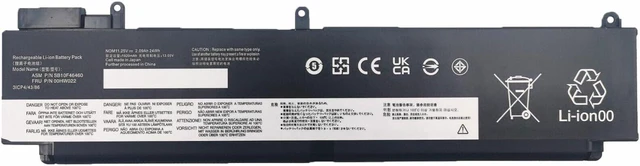 Main image of Replace 24Wh 00HW022 Battery for Lenovo ThinkPad T460s T470s 00HW023 SB10F46461