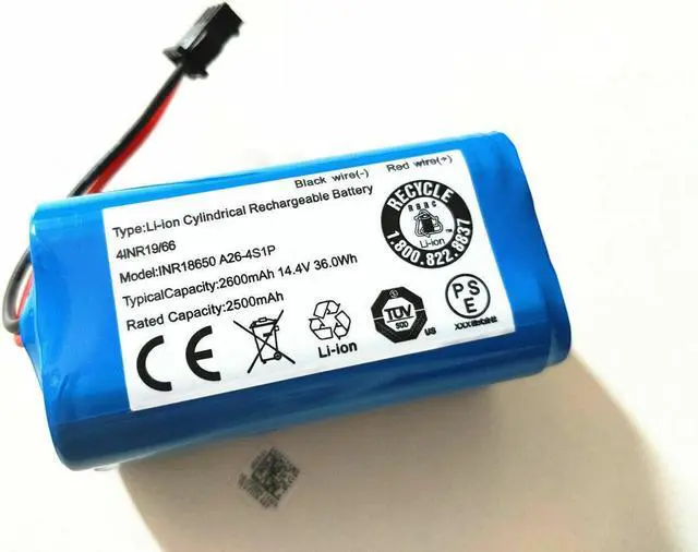 Alt view image 2 of 5 - Replace Battery for Eufy RoboVac 11 11S 12 15C 15T 25C 30 30C Max, 35C Robot Vac 2600mAh