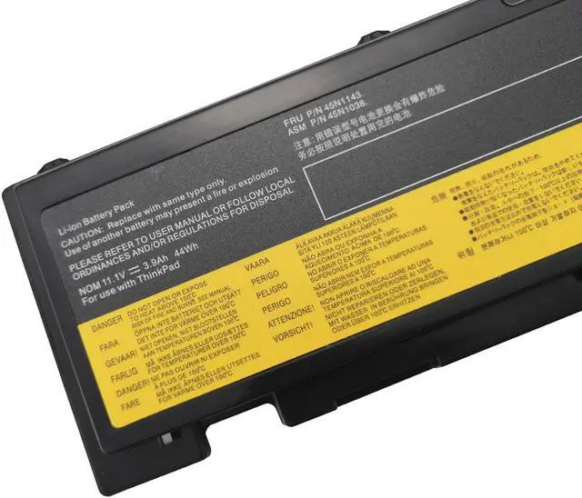 Alt view image 2 of 6 - 81+ New T430S Battery for Lenovo ThinkPad T420S 0A36287 45N1036 45N1143 44Wh