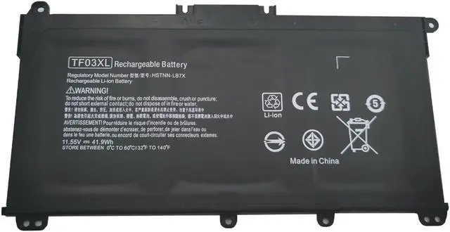 Alt view image 4 of 5 - New Battery TF03XL for HP 920046-121 920046-421 920046-541 920070-855 HSTNN-LB7J