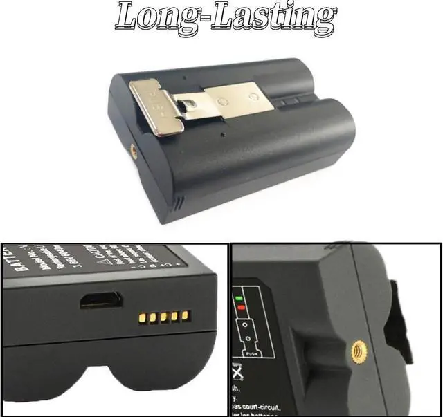 Alt view image 3 of 4 - Replace Rechargeable Battery Pack for Ring Video Door Bell 2, 3, 4 Quick Release
