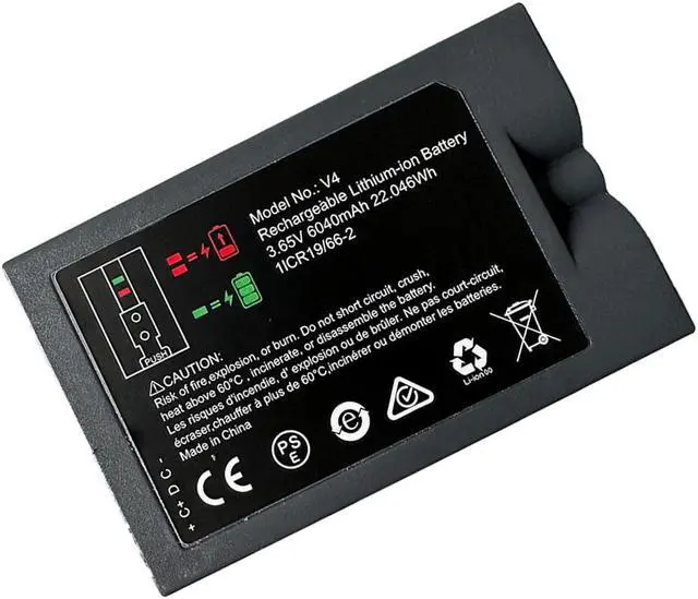 Main image of Replace Rechargeable Battery Pack for Ring Video Door Bell 2, 3, 4 Quick Release