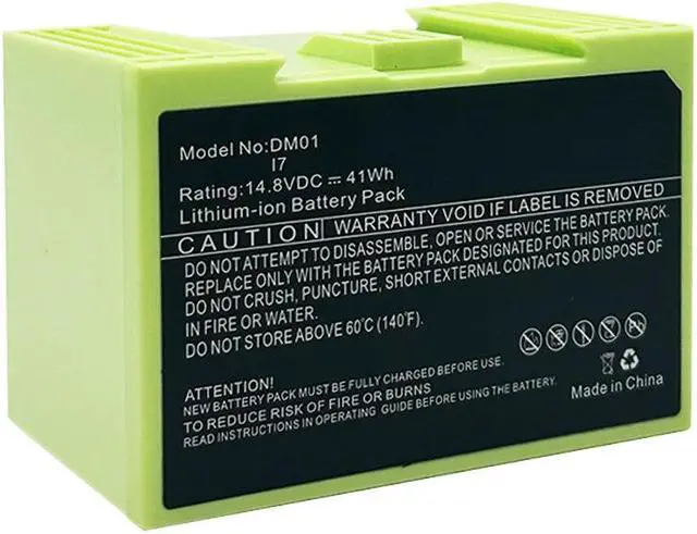 Main image of Damaite Replace Battery ABL-D1 for iRobot Roomba Robot Vacuum e5 e6 i3 i4 i6 i7 i7+ i8+