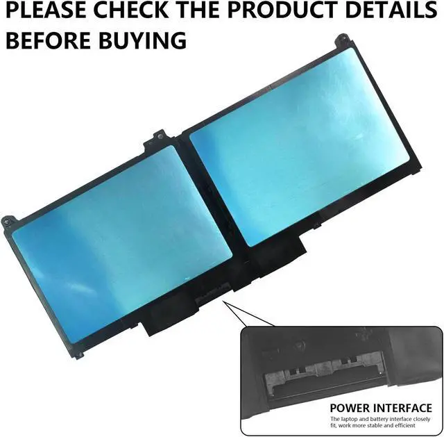 Alt view image 4 of 7 - Damaite MXV9V Battery for Latitude 5300 7300 7400 E5300 E7300 E7400 Series