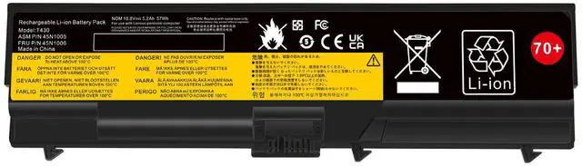 Main image of T430 Battery For Lenovo ThinkPad T430I T530 T530I W530 W530L L430 L430L 42T4852