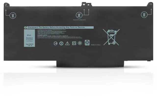 Main image of Damaite MXV9V Battery For Dell Latitude 5300 5310 7300 7400 5VC2M N2K62 Type(60Wh 7.6V)