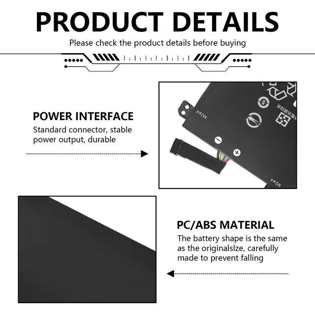 Alt view image 4 of 7 - L18M3P73 Battery For Lenovo ThinkPad T490 T495 P14s T14 Gen 1st 2nd Series 51Wh