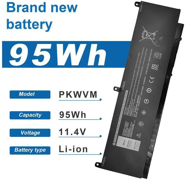 Alt view image 2 of 7 - 95Wh PKWVM Battery For Dell Precision 7550 7560 7750 7760 0447VR 068N03 453-BBCQ