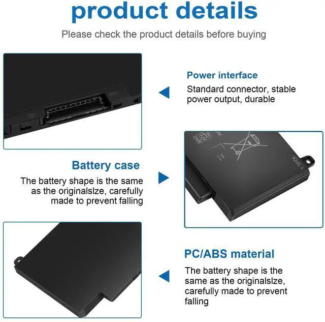 Alt view image 3 of 7 - 95Wh PKWVM Battery For Dell Precision 7550 7560 7750 7760 0447VR 068N03 453-BBCQ