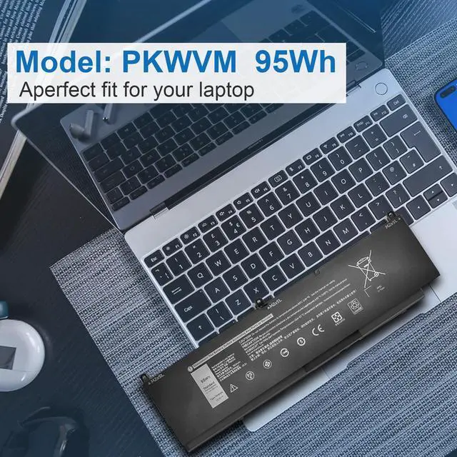 Main image of 95Wh PKWVM Battery For Dell Precision 7550 7560 7750 7760 0447VR 068N03 453-BBCQ