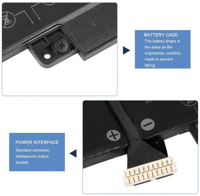 Alt view image 4 of 7 - JHT2H BATTERY FOR DELL Latitude 7410 7310 4V5X2 0WY9MP 0HRGYV 04V5X2 US 52Wh