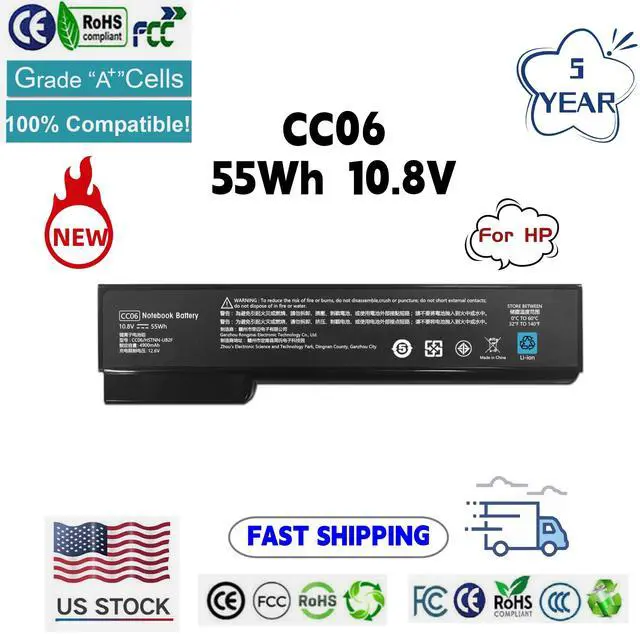 Main image of CC06 Battery For HP EliteBook 8460p 8460w 8470p 8560p 8570p 6360b 628369-421
