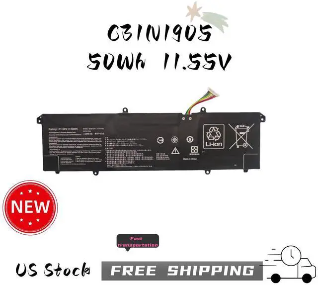 Main image of C31N1905 Battery For ASUS VivoBook K1703Z 15 OLED S1505ZA X1505ZA 17 X1704VA