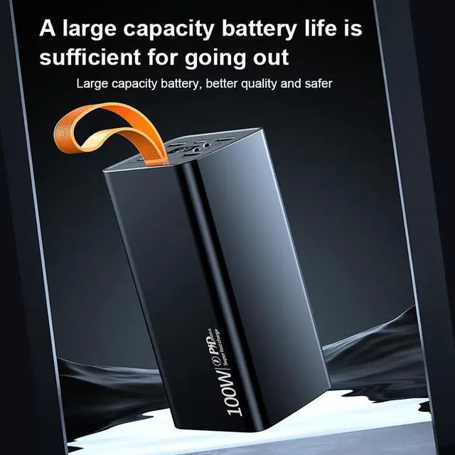 Alt view image 4 of 7 - Damaite Power Bank 50000mAh 100W Charger Portable External Battery Backup For Cell Phone