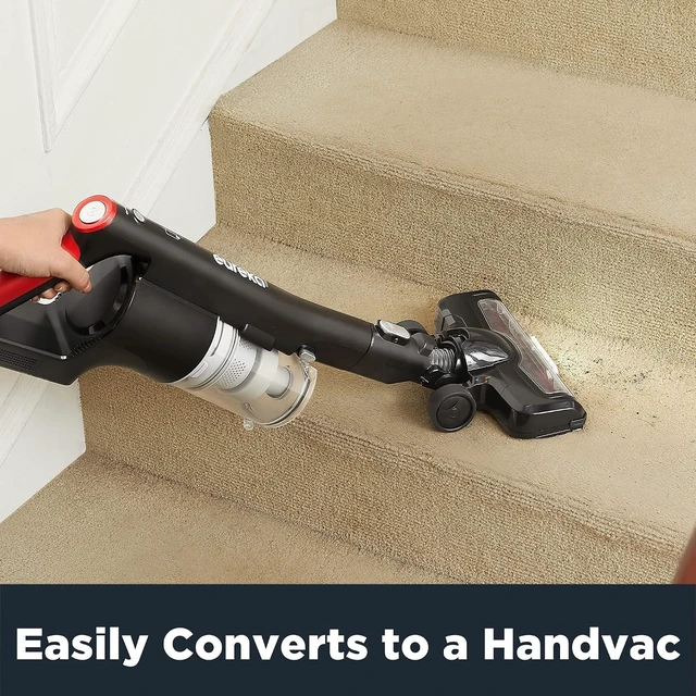 Alt view image 6 of 7 - Eureka Lightweight Cordless Vacuum Cleaner, Rose Red, NEC101