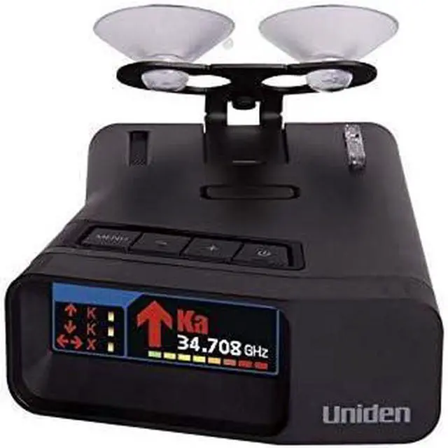 Alt view image 5 of 7 - R7 EXTREME LONG RANGE Laser/Radar Detector, Built-in GPS, Real-Time Alerts, Dual-Antennas Front & Rear w/Directional Arrows, Voice Alerts, Red Light and Speed Camera Alerts