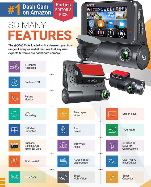  Roav DashCam S1, by Anker, Dash Cam, Dashboard Camera