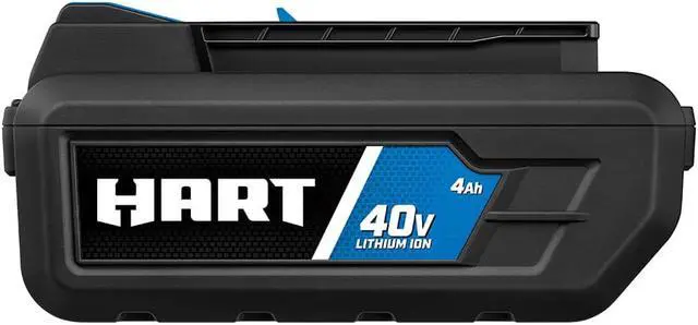 Alt view image 3 of 4 - HART 40-Volt Lithium-Ion 4.0Ah Battery (Charger Not Included)