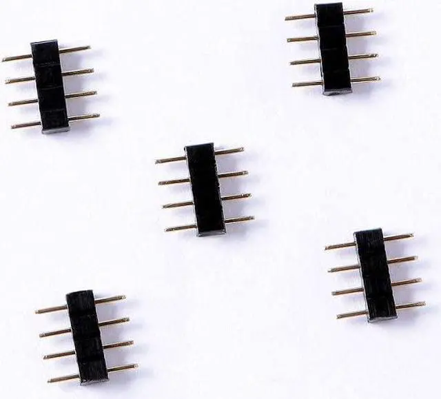 Main image of Gelid Solutions RGB 1-to-4 Splitter (Pack of 1), 5V 3Pin Addressable RGB 1 to 4 Splitter Cable, Y-Shaped Fan and PC Led Strip Extension Cable, CA-RGB-01 - Black