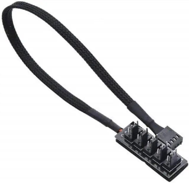 Alt view image 6 of 15 - Gelid Solutions 1-to-4 PWM USB Hub - Connect 1 Motherboard PWM Fan Header to up to 4 Fans - Compatible with All 3 and 4-pin PWM Fans