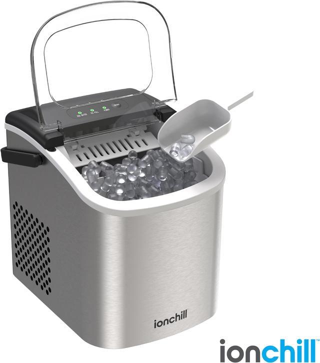 Ionchill Quick Cube Ice Machine, 26lbs/24hrs Portable Countertop Bullet Ice  Maker 